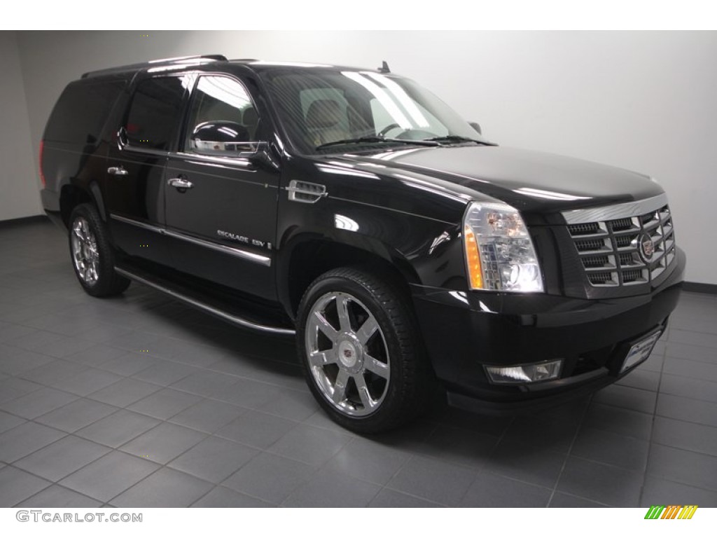 Black Raven 2009 Cadillac Escalade ESV Exterior Photo #70623550