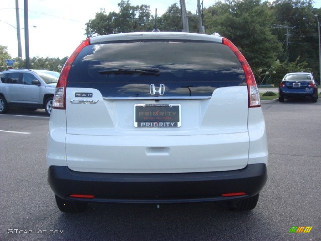 2012 CR-V EX-L - White Diamond Pearl / Gray photo #5