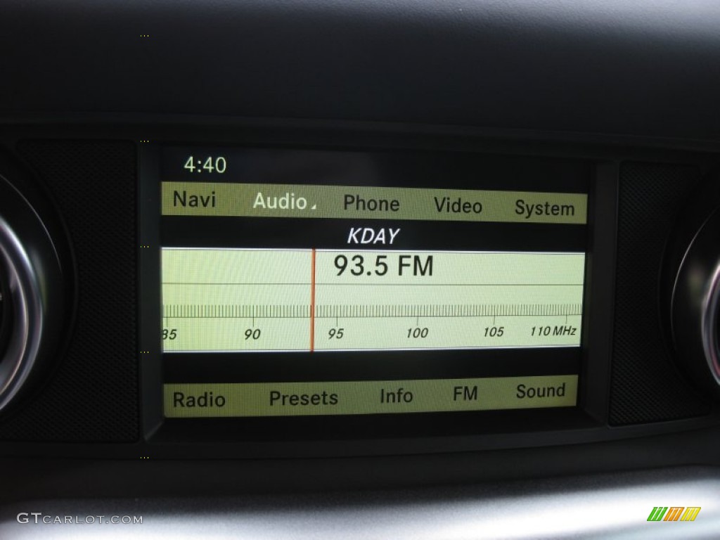 2012 Mercedes-Benz SLS AMG Roadster Audio System Photo #70625488