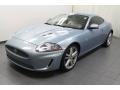 Frost Blue Metallic 2011 Jaguar XK XKR Coupe Exterior