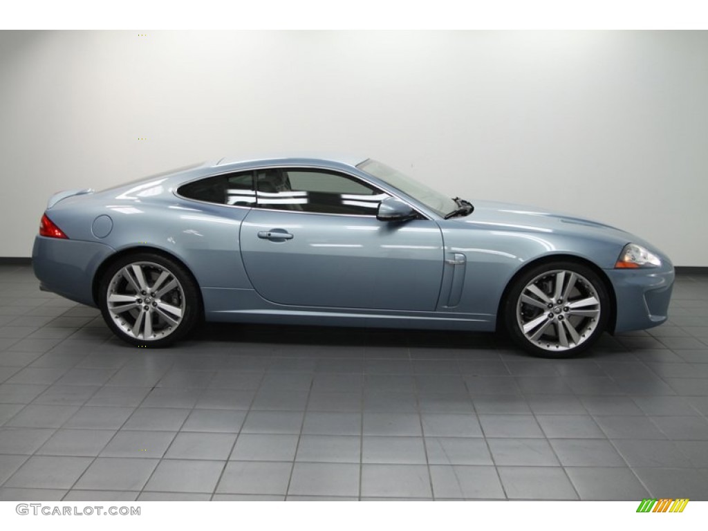 Frost Blue Metallic 2011 Jaguar XK XKR Coupe Exterior Photo #70626457