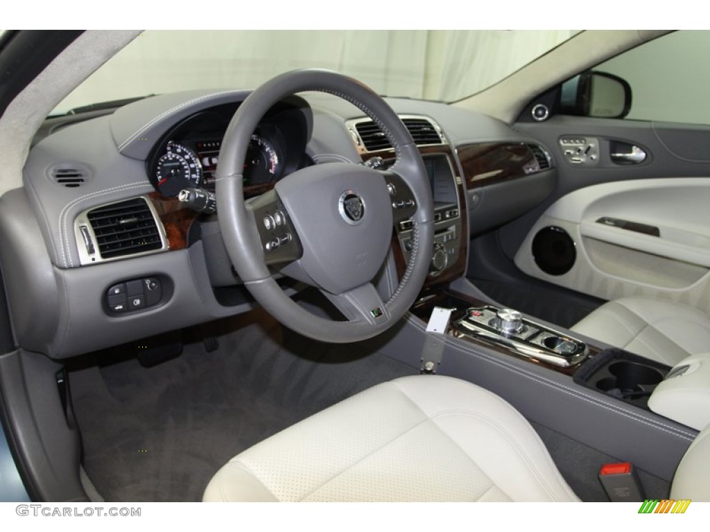Ivory/Oyster Interior 2011 Jaguar XK XKR Coupe Photo #70626508