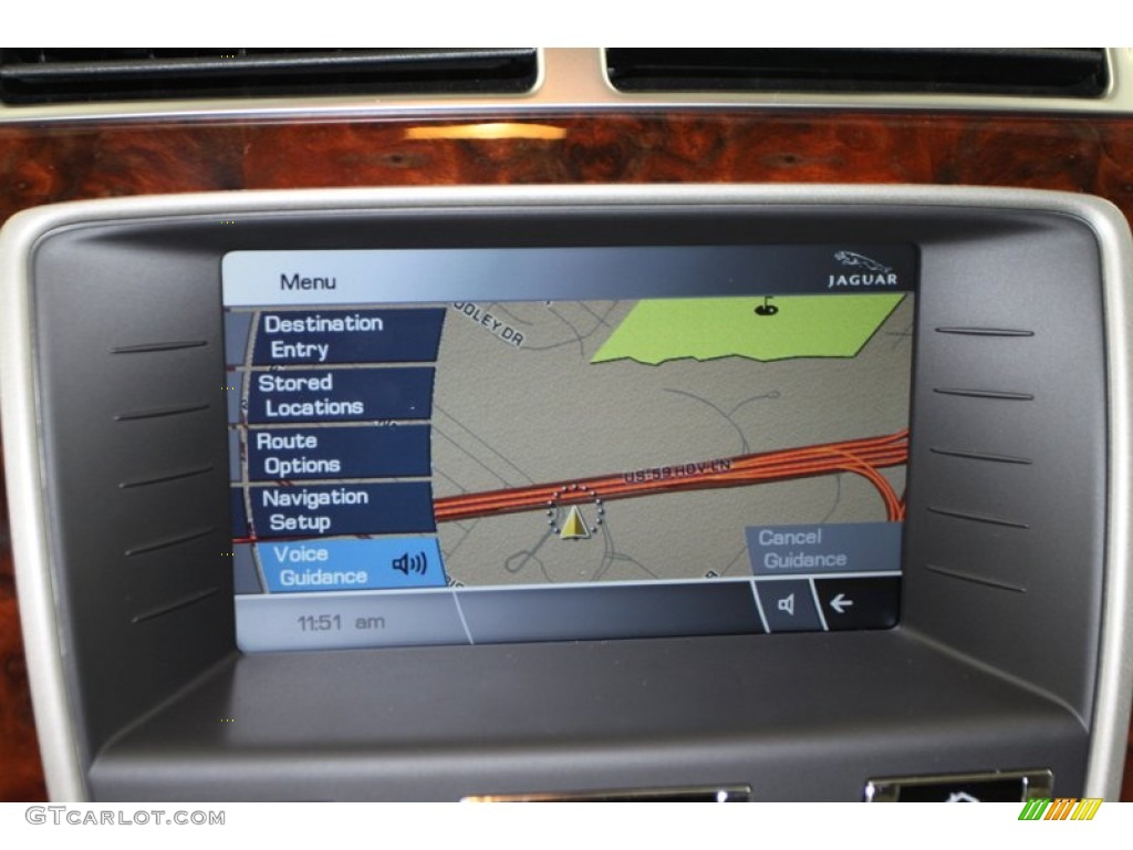 2011 Jaguar XK XKR Coupe Navigation Photos