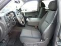 Ebony Front Seat Photo for 2013 Chevrolet Silverado 2500HD #70626709