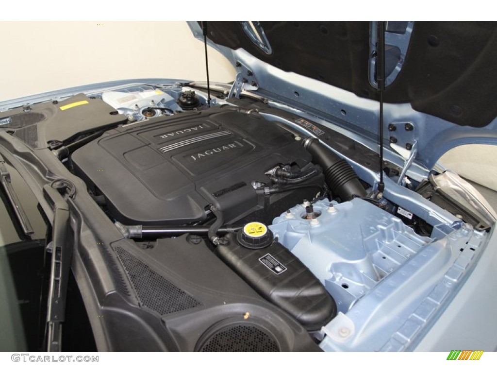 2011 Jaguar XK XKR Coupe 5.0 Liter R Supercharged GDI DOHC 32-Valve VVT V8 Engine Photo #70626748