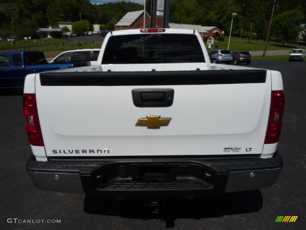 2013 Silverado 1500 LT Extended Cab 4x4 - Summit White / Ebony photo #6