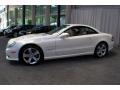 Diamond White Metallic 2009 Mercedes-Benz SL 550 Roadster Exterior