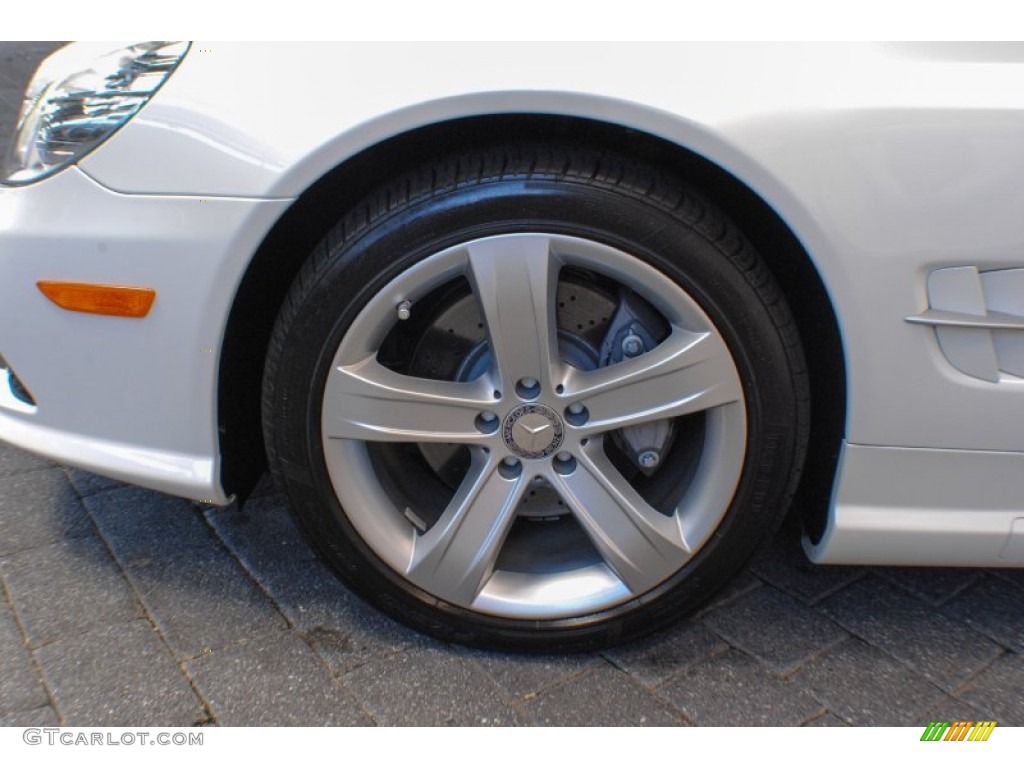 2009 Mercedes-Benz SL 550 Roadster Wheel Photo #70627513