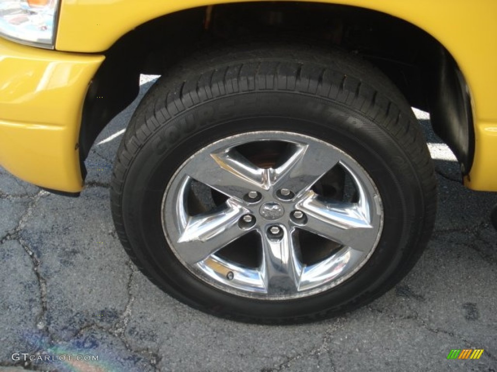 2008 Ram 1500 Sport Quad Cab 4x4 - Detonator Yellow / Medium Slate Gray photo #18
