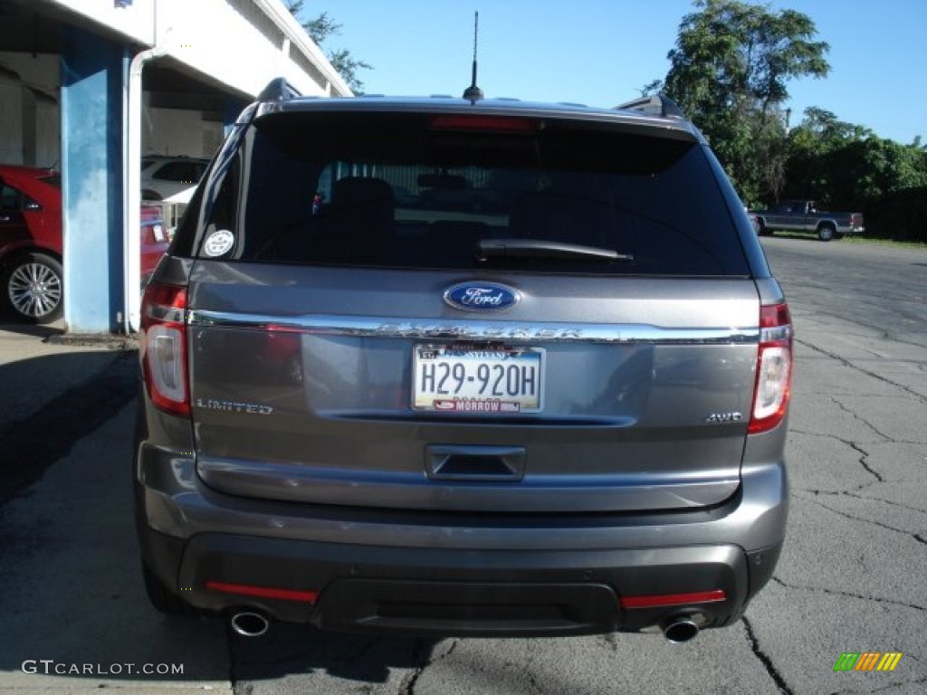 2011 Explorer Limited 4WD - Sterling Grey Metallic / Charcoal Black photo #23