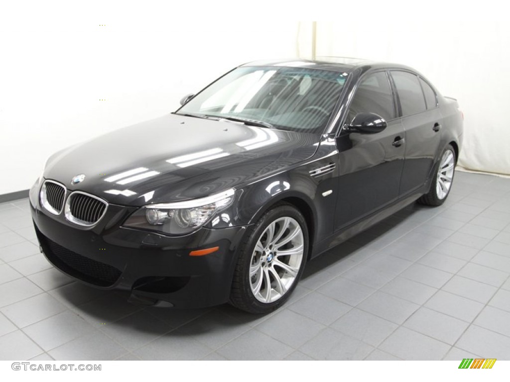 Black Sapphire Metallic 2010 BMW M5 Standard M5 Model Exterior Photo #70630127