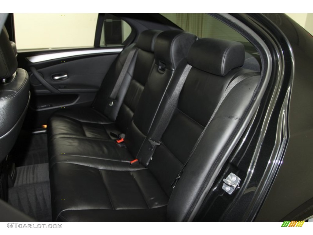 Black Merino Leather Interior 2010 BMW M5 Standard M5 Model Photo #70630228