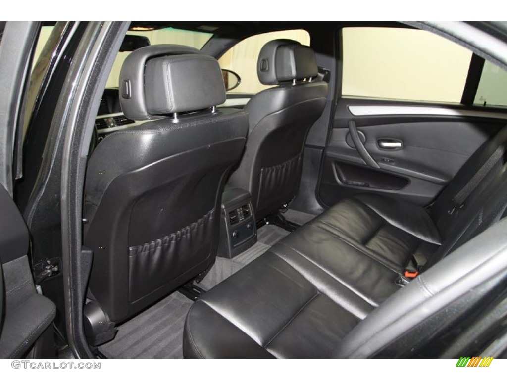 Black Merino Leather Interior 2010 BMW M5 Standard M5 Model Photo #70630237