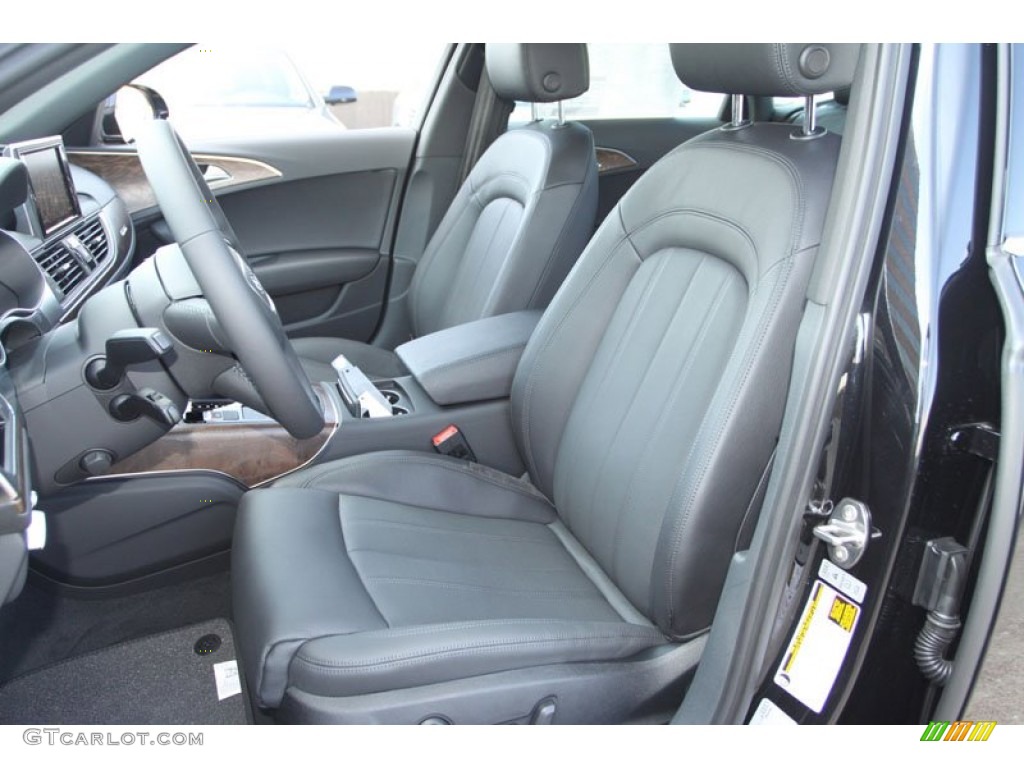 2013 Audi A6 3.0T quattro Sedan Front Seat Photo #70630518