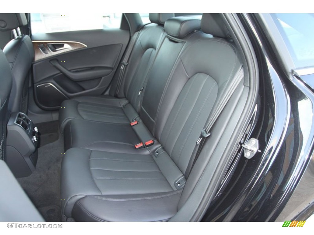 2013 Audi A6 3.0T quattro Sedan Rear Seat Photo #70630528