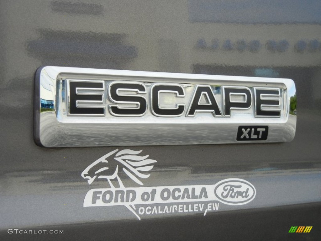 2009 Escape XLT - Sterling Grey Metallic / Stone photo #9