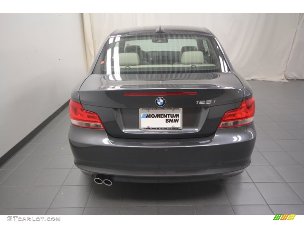 2013 1 Series 128i Coupe - Space Gray Metallic / Oyster photo #10