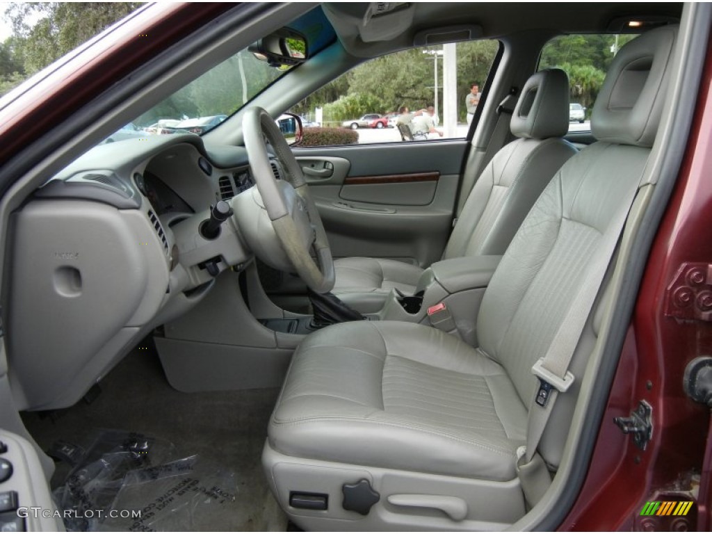 2001 Impala LS - Dark Carmine Red Metallic / Medium Gray photo #11