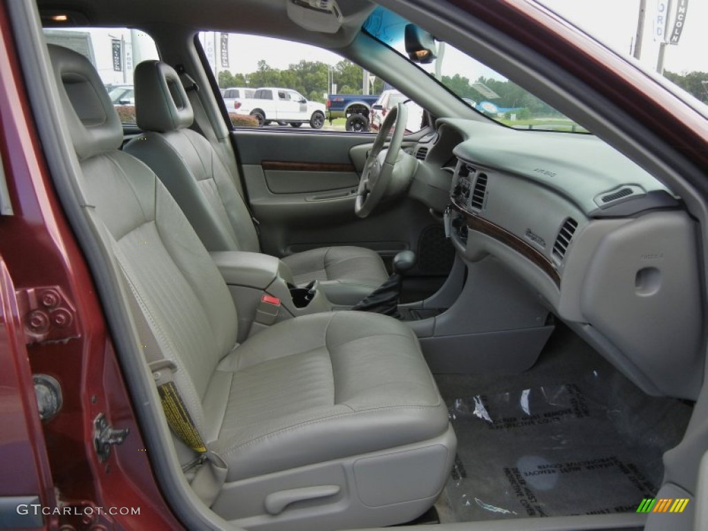 2001 Impala LS - Dark Carmine Red Metallic / Medium Gray photo #16