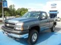 Blue Granite Metallic 2007 Chevrolet Silverado 2500HD Classic Work Truck Regular Cab 4x4