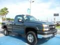 2007 Blue Granite Metallic Chevrolet Silverado 2500HD Classic Work Truck Regular Cab 4x4  photo #7