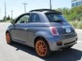 2012 Grigio (Grey) Fiat 500 Sport  photo #3