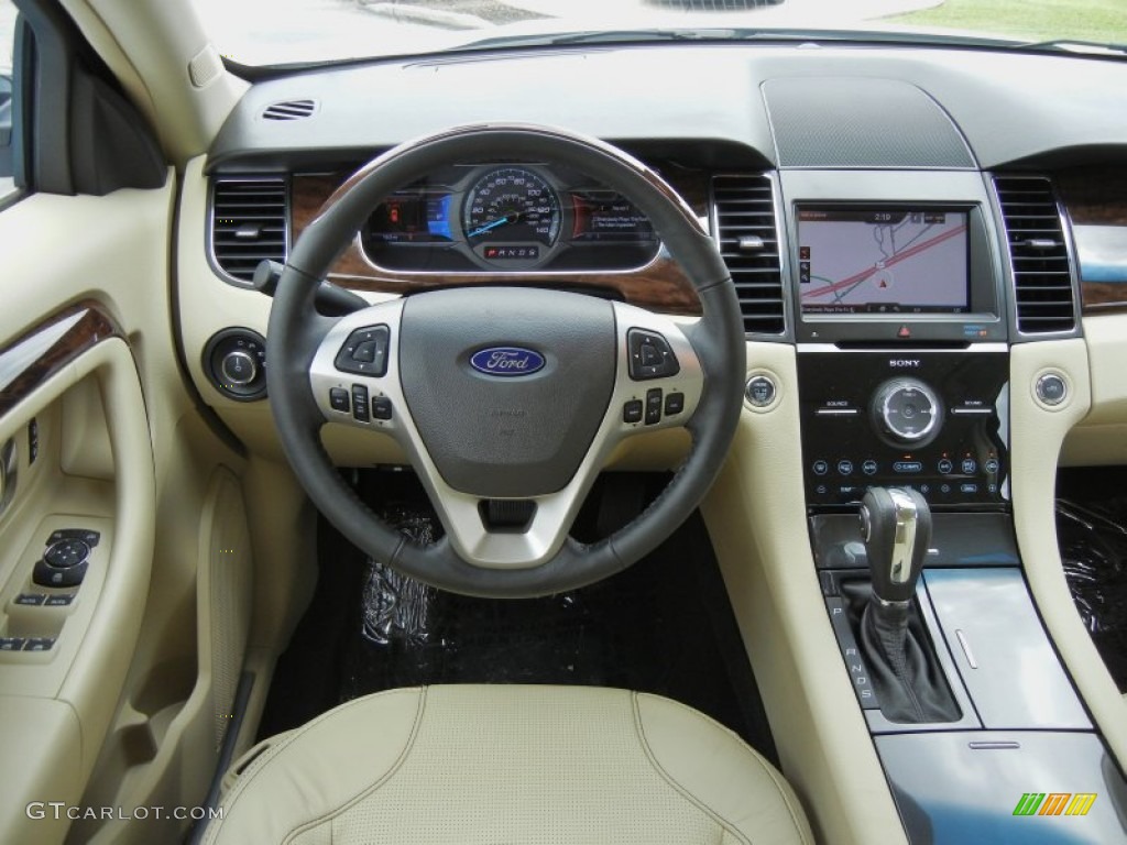 2013 Ford Taurus Limited Dune Dashboard Photo #70631833