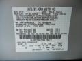 UX: Ingot Silver Metallic 2013 Ford Taurus SE Color Code