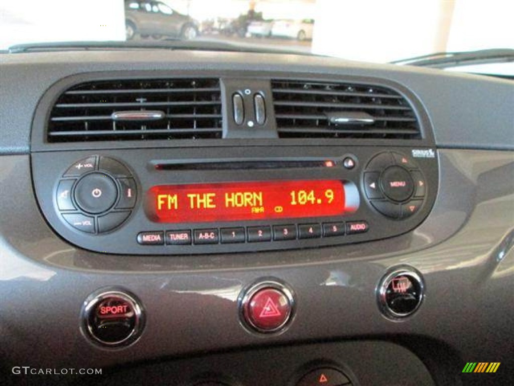 2012 Fiat 500 Sport Audio System Photo #70632013