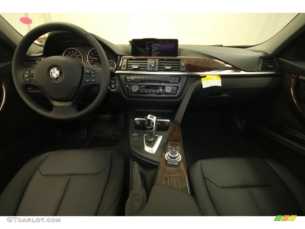 2013 3 Series 328i Sedan - Glacier Silver Metallic / Black photo #4