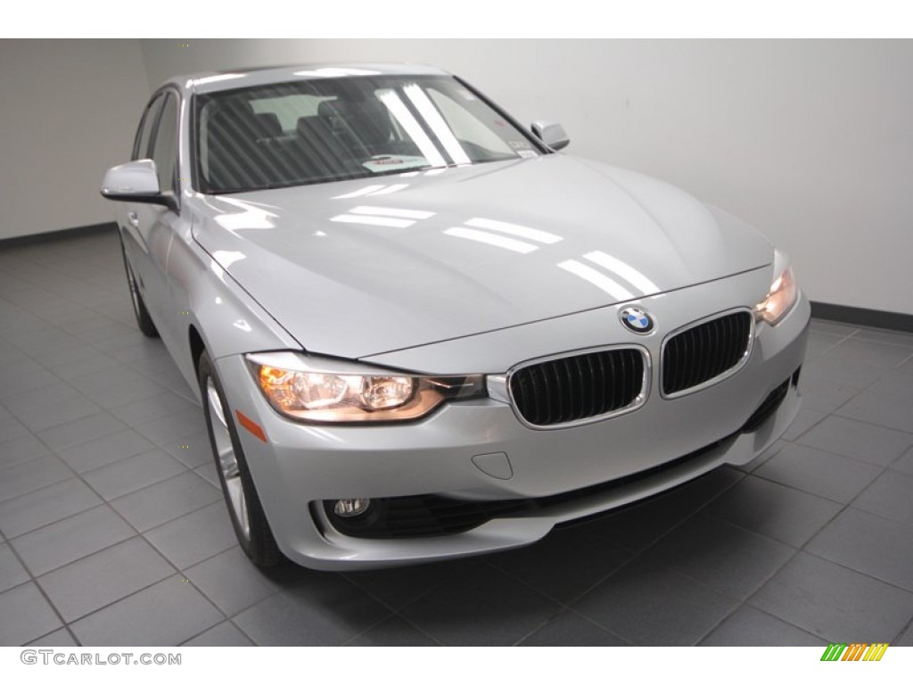 2013 3 Series 328i Sedan - Glacier Silver Metallic / Black photo #5