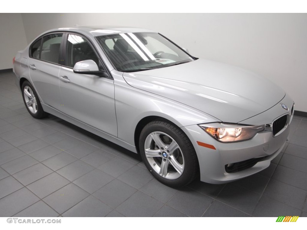 2013 3 Series 328i Sedan - Glacier Silver Metallic / Black photo #6