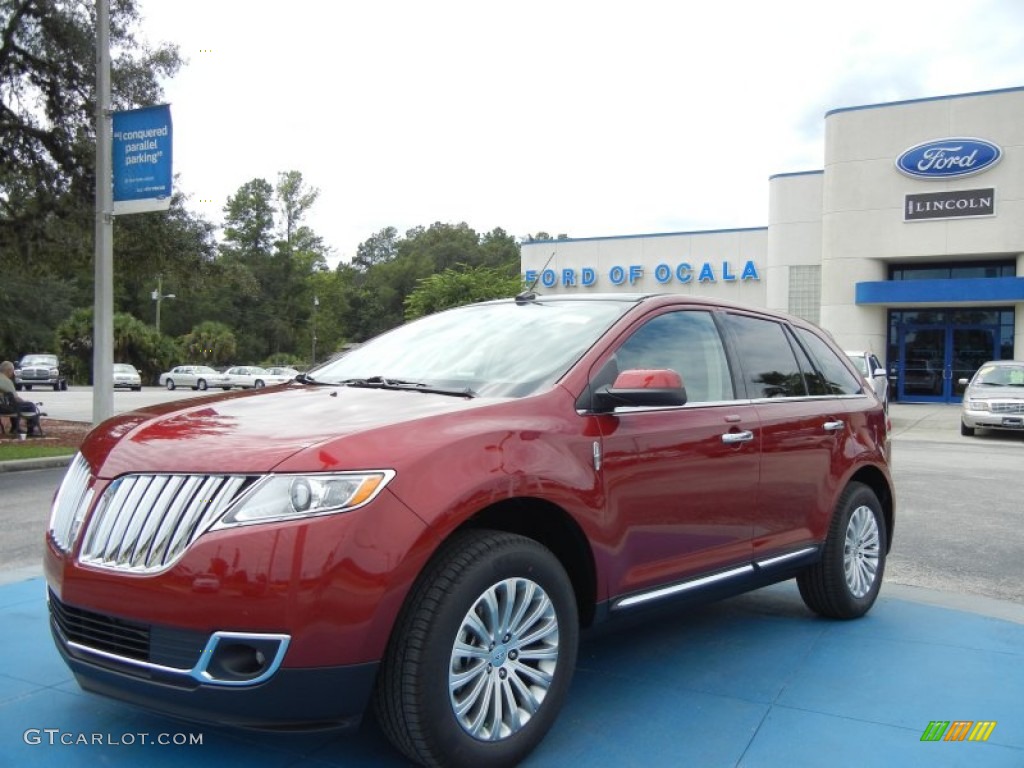 Ruby Red Tinted Tri-Coat Lincoln MKX