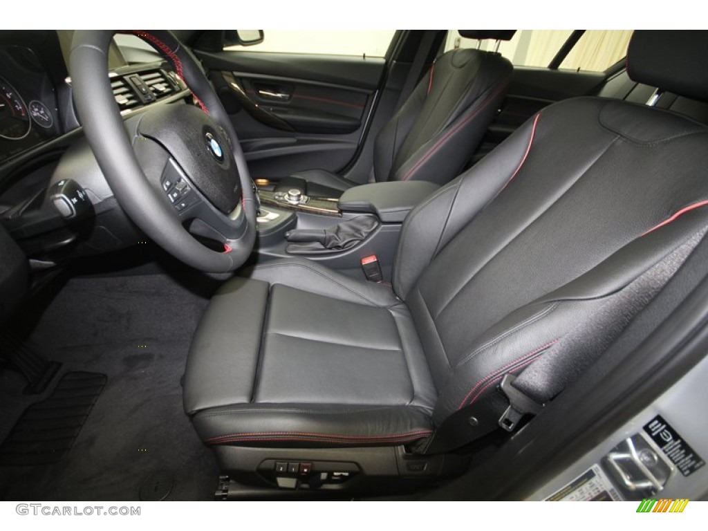 2013 3 Series 328i Sedan - Glacier Silver Metallic / Black photo #3