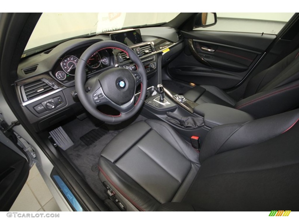 2013 3 Series 328i Sedan - Glacier Silver Metallic / Black photo #11