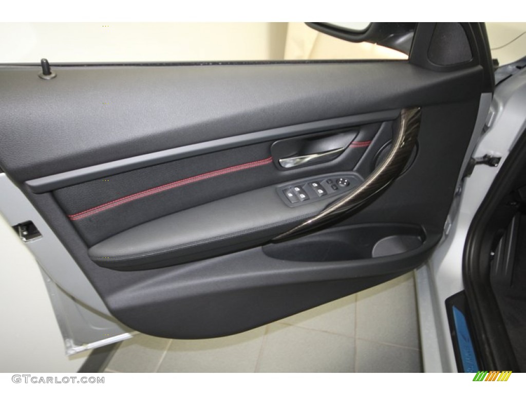 2013 3 Series 328i Sedan - Glacier Silver Metallic / Black photo #13