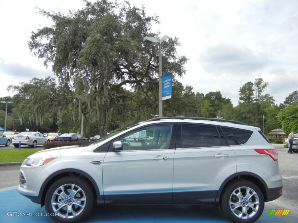 Ingot Silver Metallic 2013 Ford Escape SEL 2.0L EcoBoost Exterior Photo #70632535