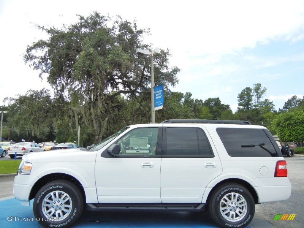 Oxford White 2013 Ford Expedition XLT 4x4 Exterior Photo #70632649