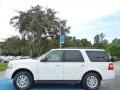 2013 Oxford White Ford Expedition XLT 4x4  photo #2