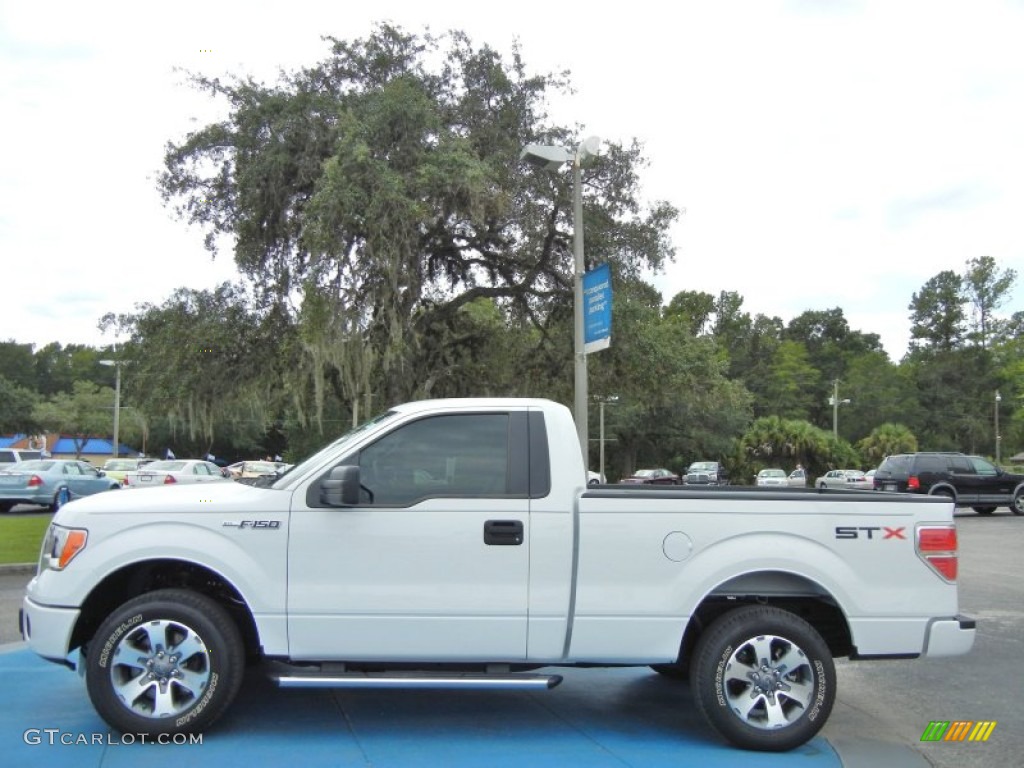 Oxford White 2012 Ford F150 STX Regular Cab Exterior Photo #70633123