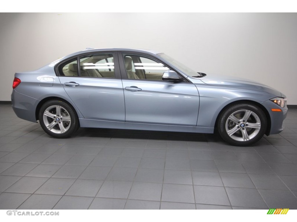 2013 3 Series 328i Sedan - Liquid Blue Metallic / Venetian Beige photo #2