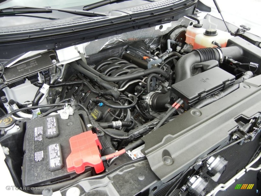 2012 Ford F150 STX Regular Cab 5.0 Liter Flex-Fuel DOHC 32-Valve Ti-VCT V8 Engine Photo #70633198