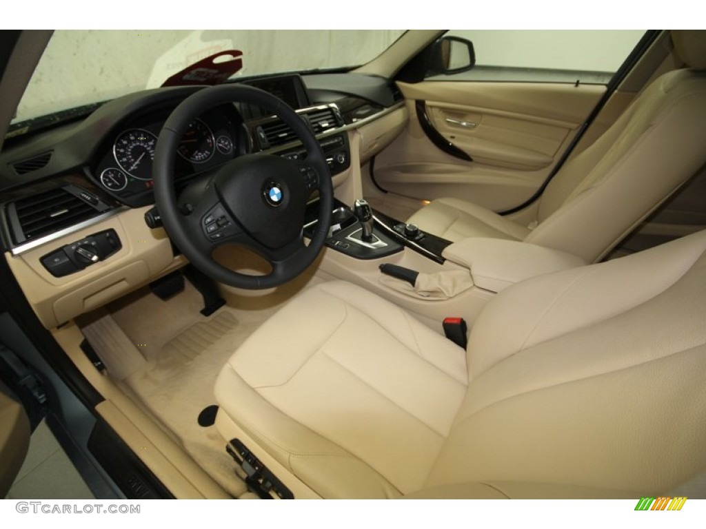 2013 3 Series 328i Sedan - Liquid Blue Metallic / Venetian Beige photo #11