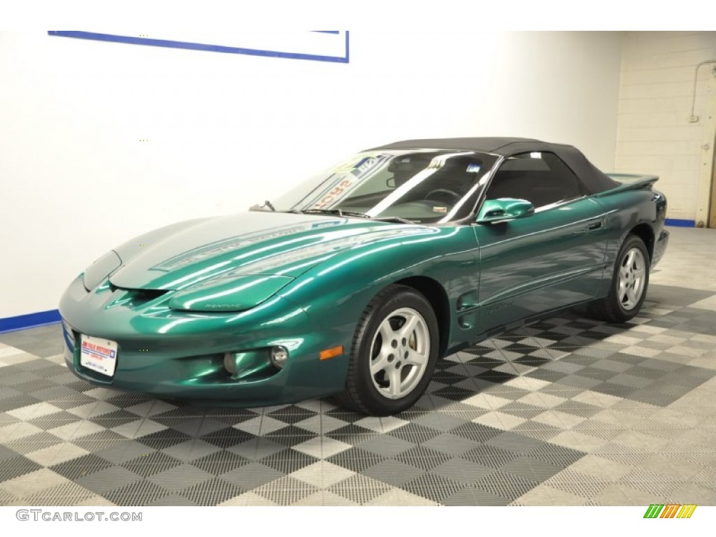 1999 Firebird Convertible - Green Metallic / Dark Pewter photo #1