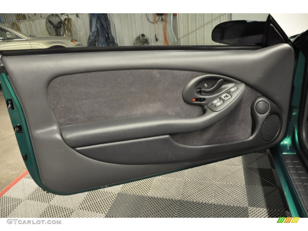 1999 Pontiac Firebird Convertible Dark Pewter Door Panel Photo #70633469