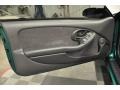 Dark Pewter 1999 Pontiac Firebird Convertible Door Panel
