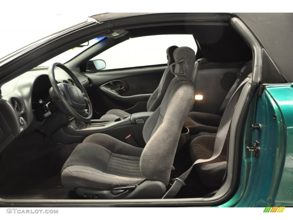 Dark Pewter Interior 1999 Pontiac Firebird Convertible Photo #70633486