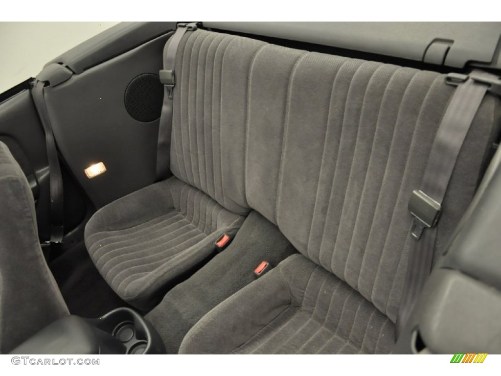 Dark Pewter Interior 1999 Pontiac Firebird Convertible Photo #70633561