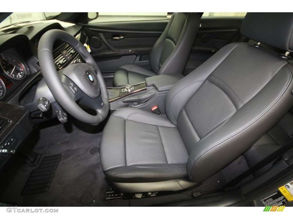 Black Interior 2013 BMW 3 Series 335i Coupe Photo #70633684