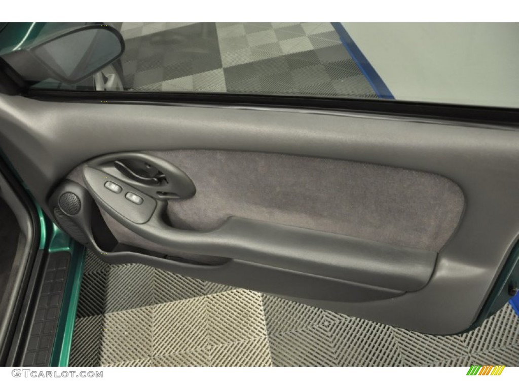 1999 Pontiac Firebird Convertible Dark Pewter Door Panel Photo #70633768
